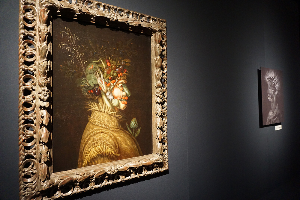 ジュゼッペ・アルチンボルド《夏》　1572年　油彩/カンヴァス　デンヴァー美術館蔵 