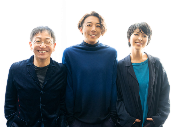 （左から）野田秀樹、高橋一生、松たか子　