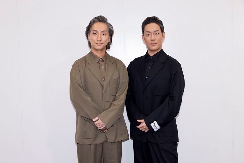 （左から）中村七之助、中村勘九郎 　　　　　　　　　撮影：福岡諒祠（株式会社GEKKO）