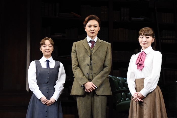 （左から）上白石萌音、井上芳雄、坂本真綾