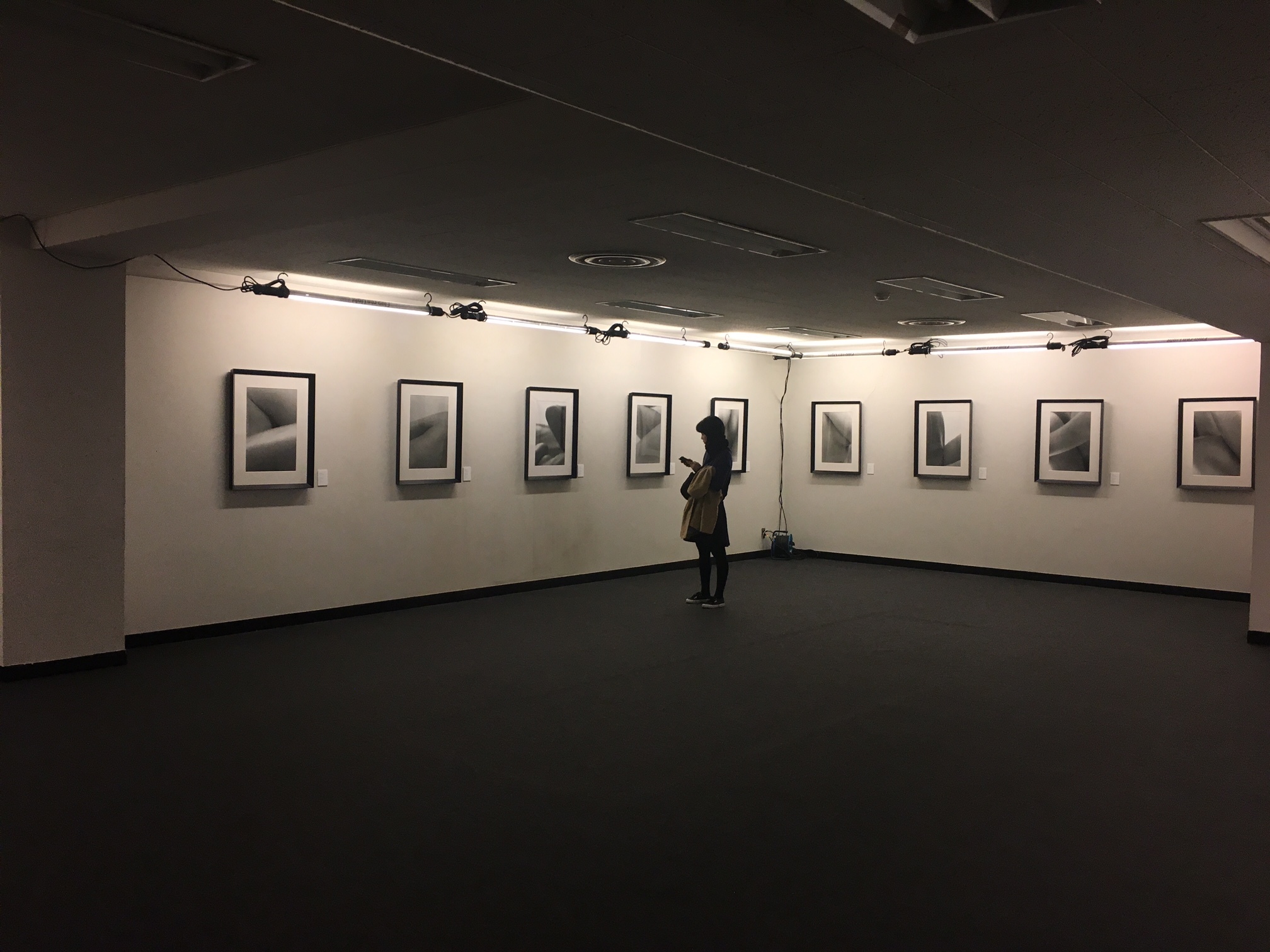 昨年パリフォトに出展された森田恭通氏の作品 女性の体の美しさを表している