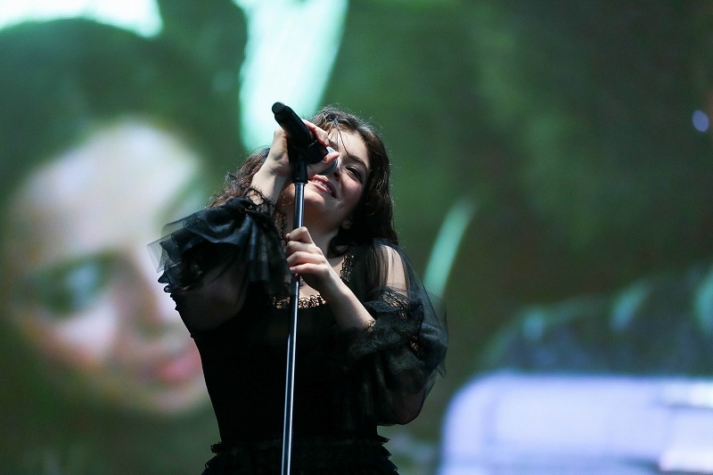 LORDE 撮影＝風間大洋