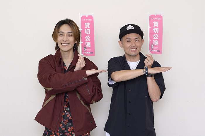 平間壮一さん、TETSUHARUさんにイープラスポーズをしていただきました！
