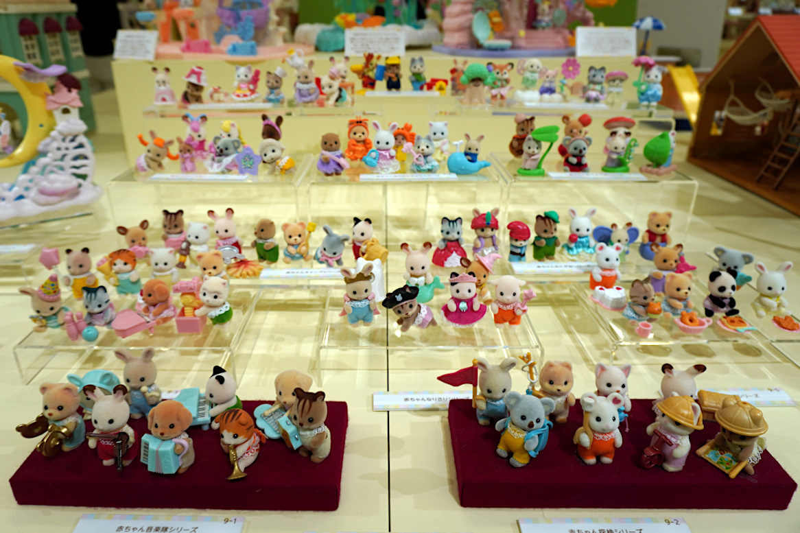 展示風景　「アーカイブ」エリア　赤ちゃんコレクション