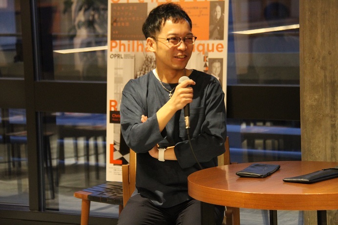 京都芸術大学の教授にして作曲家 酒井健治 (C)H.isojima