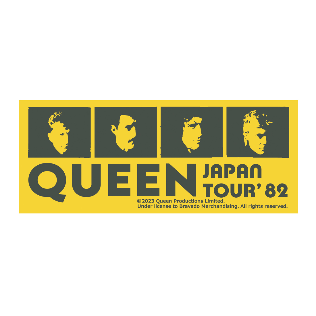 4位 Queen Japan Tour ’82 タオル