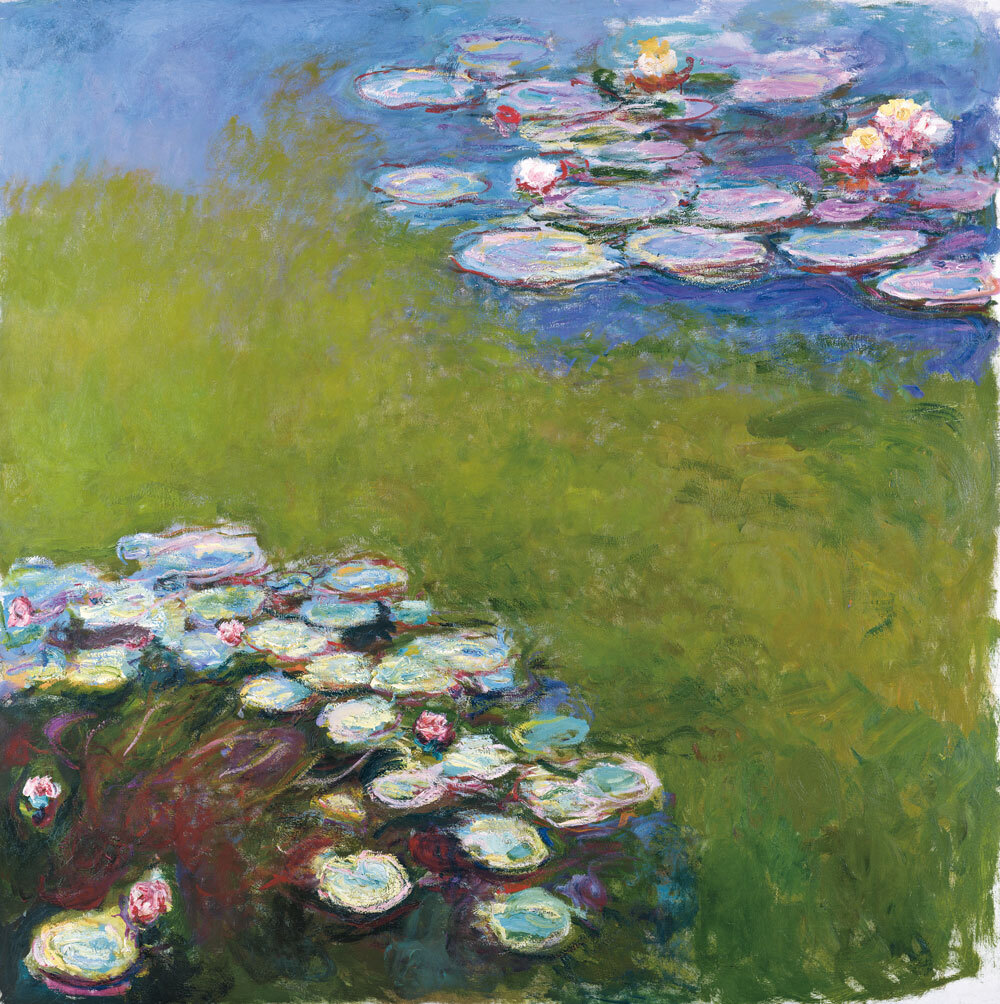 クロード・モネ《睡蓮》1914-1917年頃 油彩／カンヴァス マルモッタン・モネ美術館、パリ (C) musée Marmottan Monet 