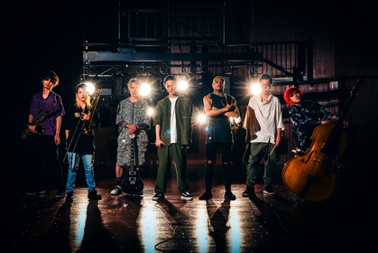 7人組スウィングロックバンドMUJINA、新曲「Kinetoscope」のLyric Videoを公開　東阪での初主催イベントの開催も
