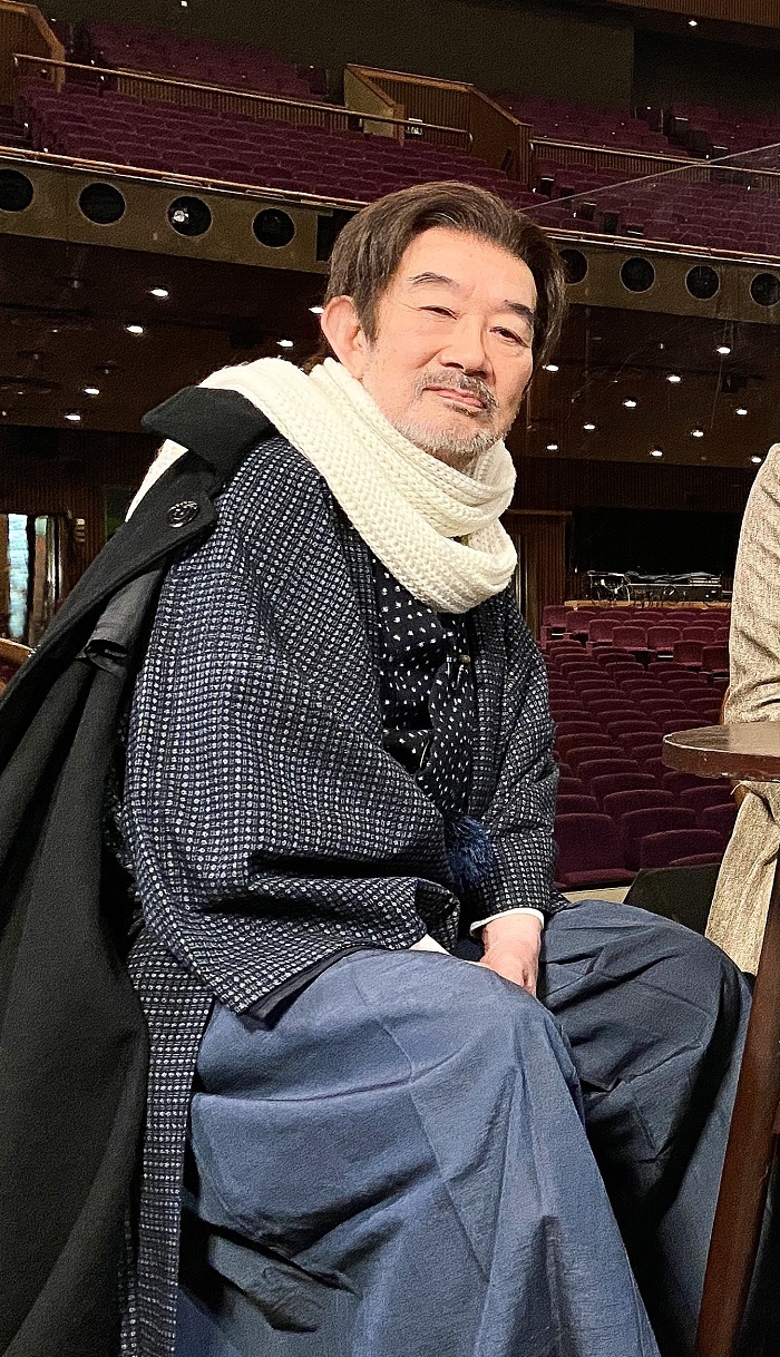 丸山博一さん（2020年）上野山役扮装