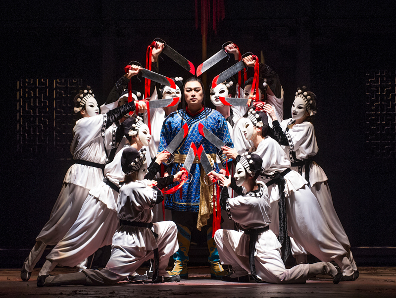 『トゥーランドット』Alfred Kim as Calaf in Turandot, The Royal Opera