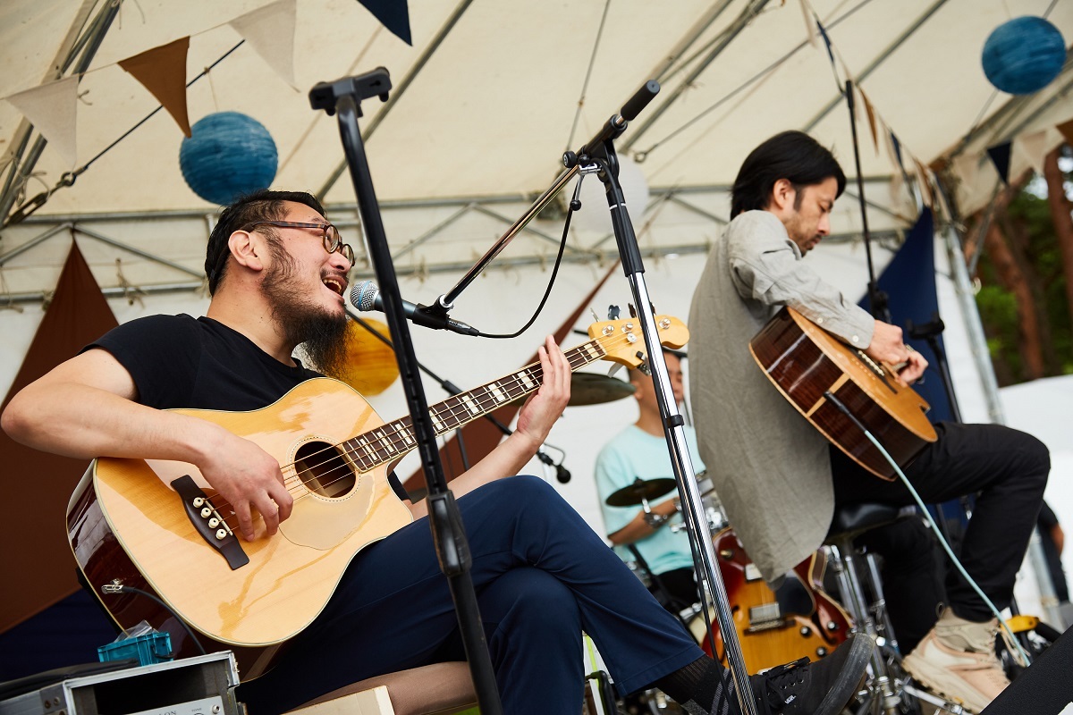 the band apart 撮影＝Kazuhiko Tawara