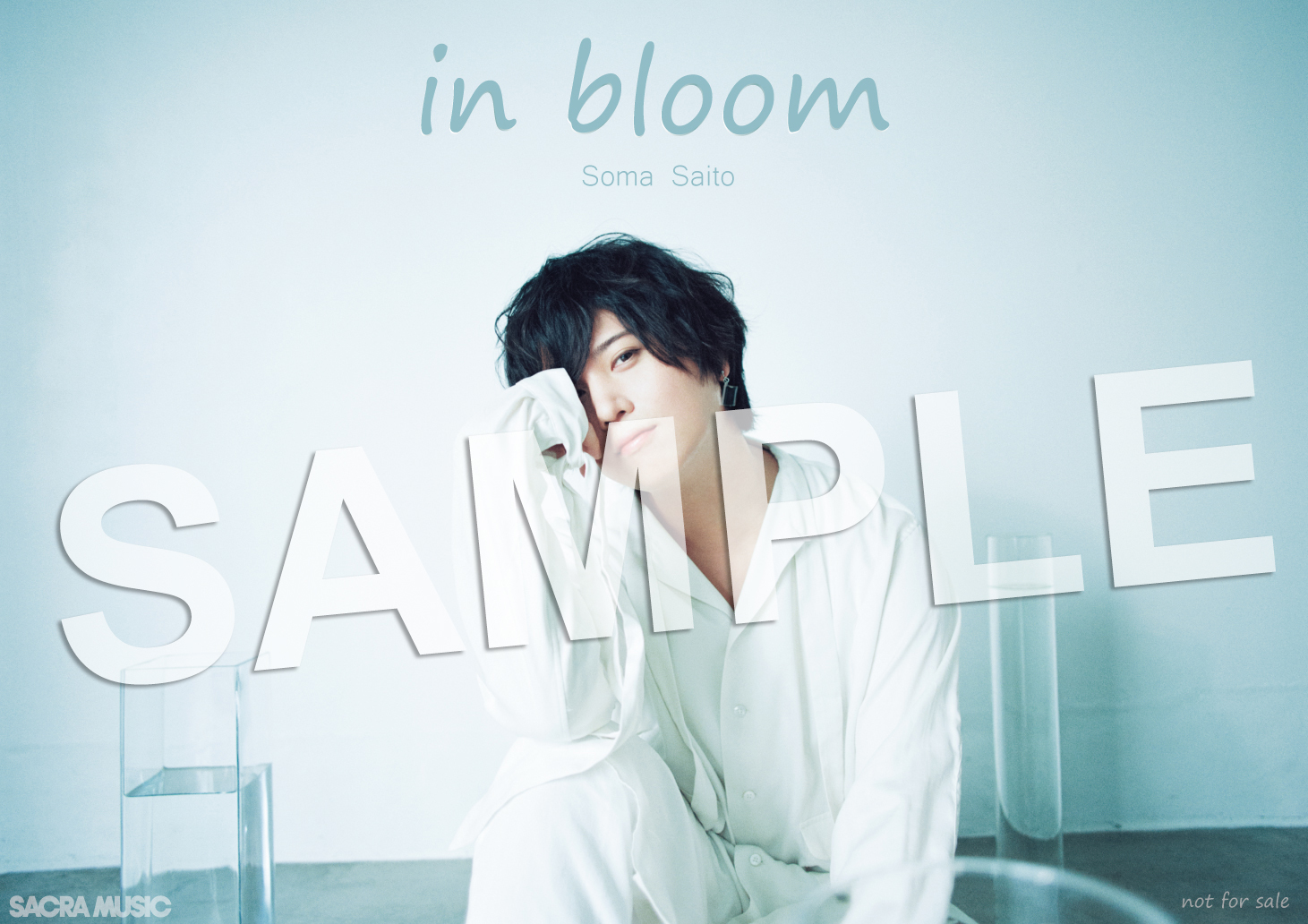 斉藤壮馬　in-bloom＜抽選特典＞b3ポスターデザイン