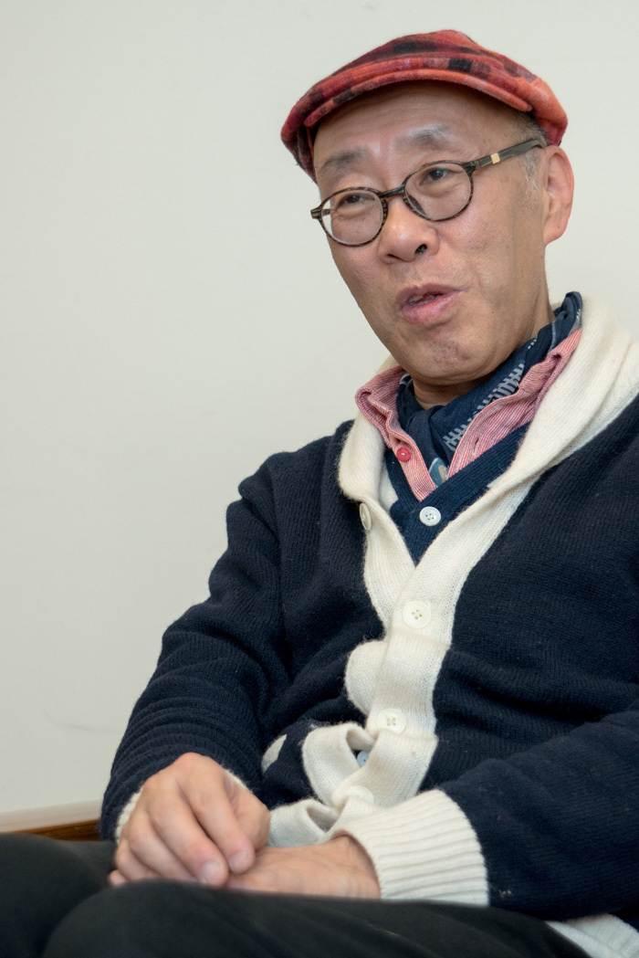青島広志　撮影：横山将勝