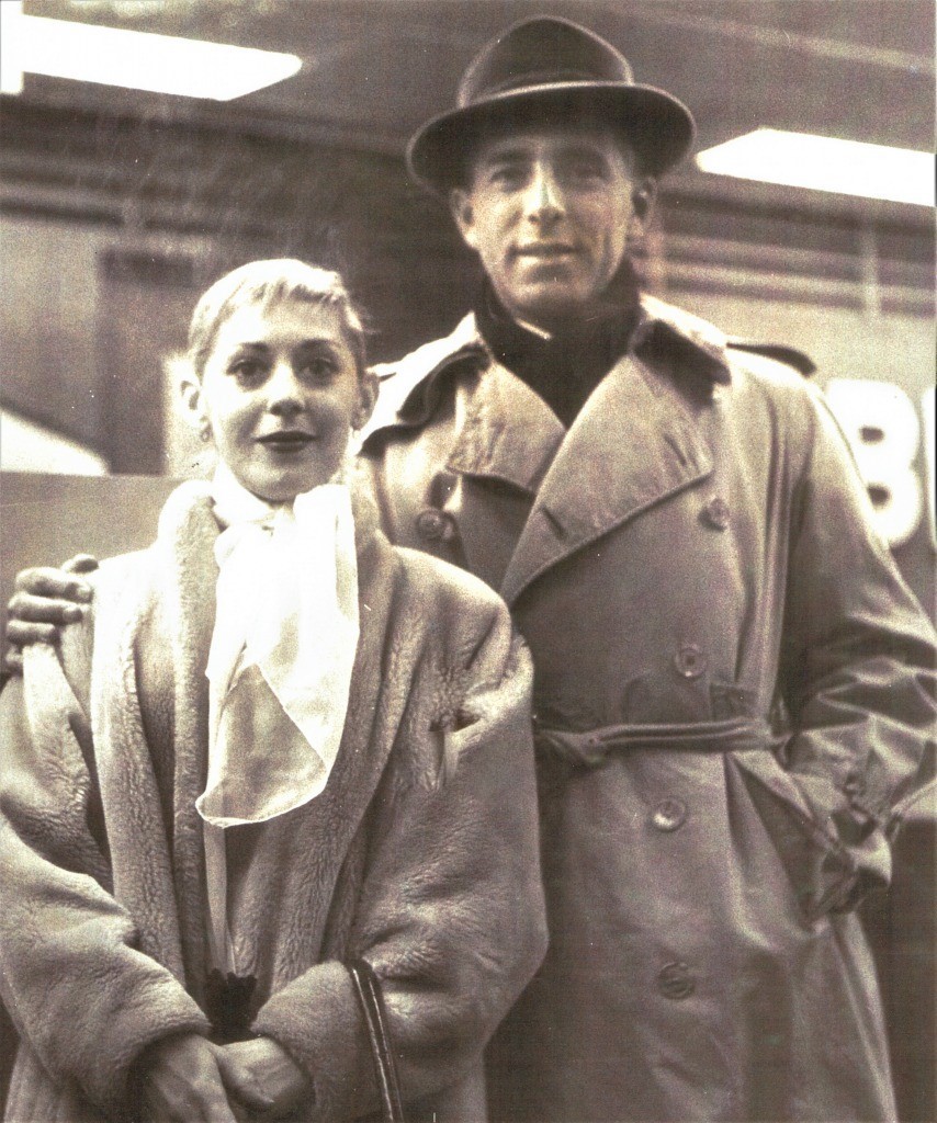 ジェローム・ロビンス（右）とリー（1950年代） Photo Courtesy of Sondra Lee