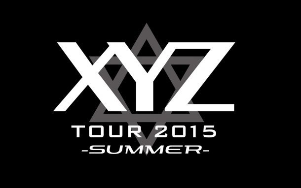 「XYZ TOUR 2015 -SUMMER-」ロゴ