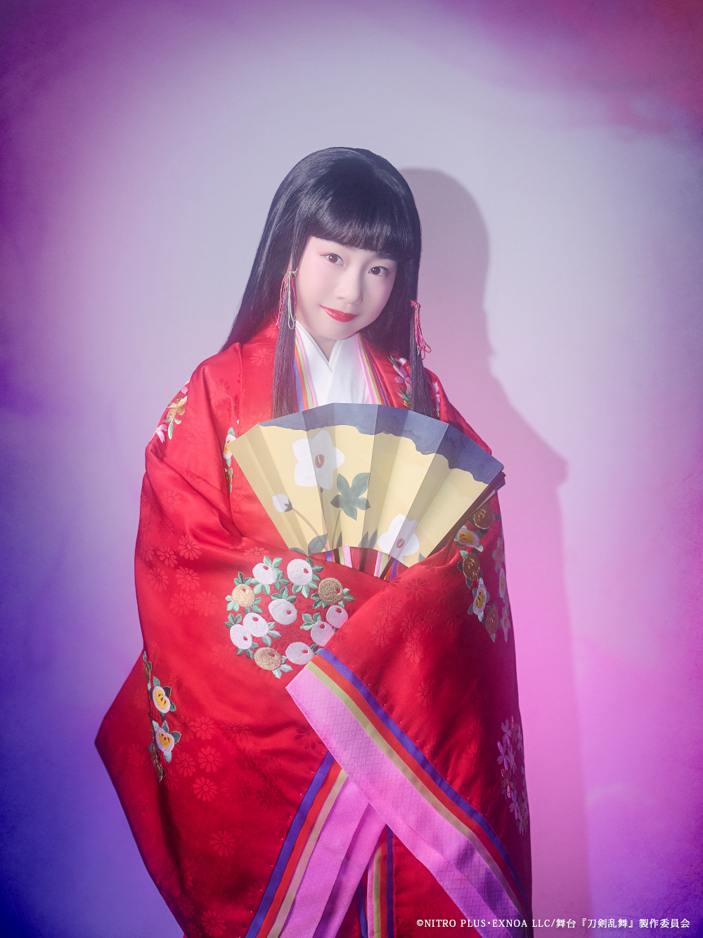 若紫役(Wキャスト)：杉山穂乃果 　　　　　    (C)NITRO PLUS･EXNOA LLC/舞台『刀剣乱舞』製作委員会