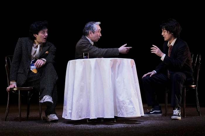 林遣都、段田安則、福士誠治 撮影：細野晋司