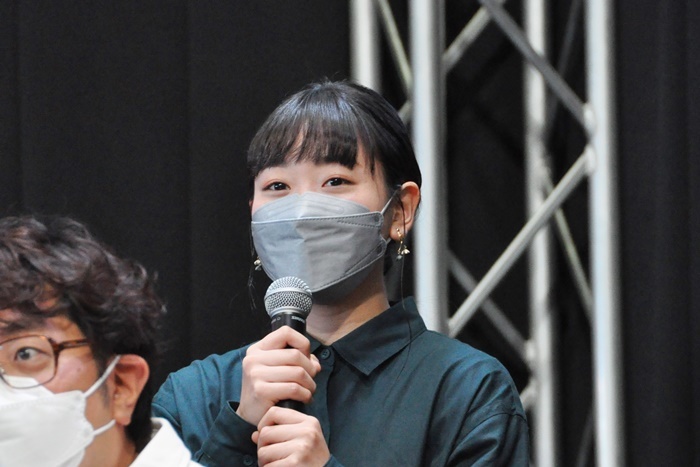 今回の公演から、正式な劇団員として出演する藤谷理子。