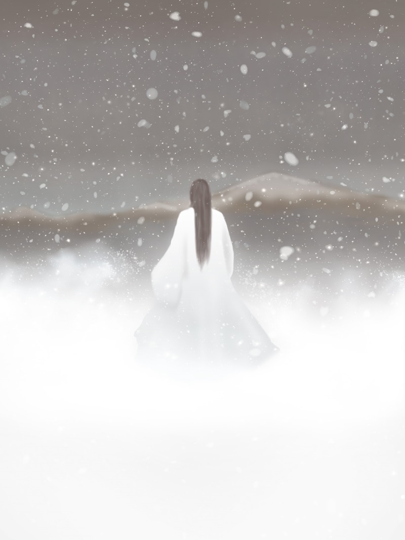 「雪女」メインビジュアル