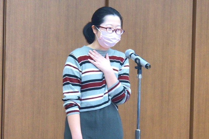 受賞のスピーチで「ずっと憧れていた賞だった」と語った山本彩。