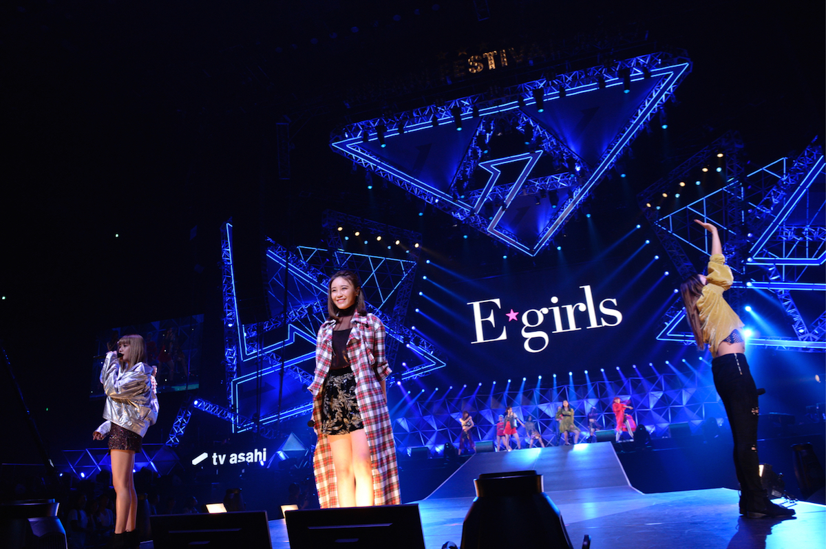 E-girls 撮影＝岸田哲平