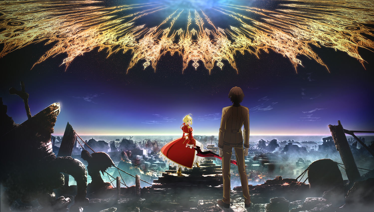 『Fate/EXTRA Last Encore』 © TYPE-MOON/Marvelous, Aniplex, Notes, SHAFT