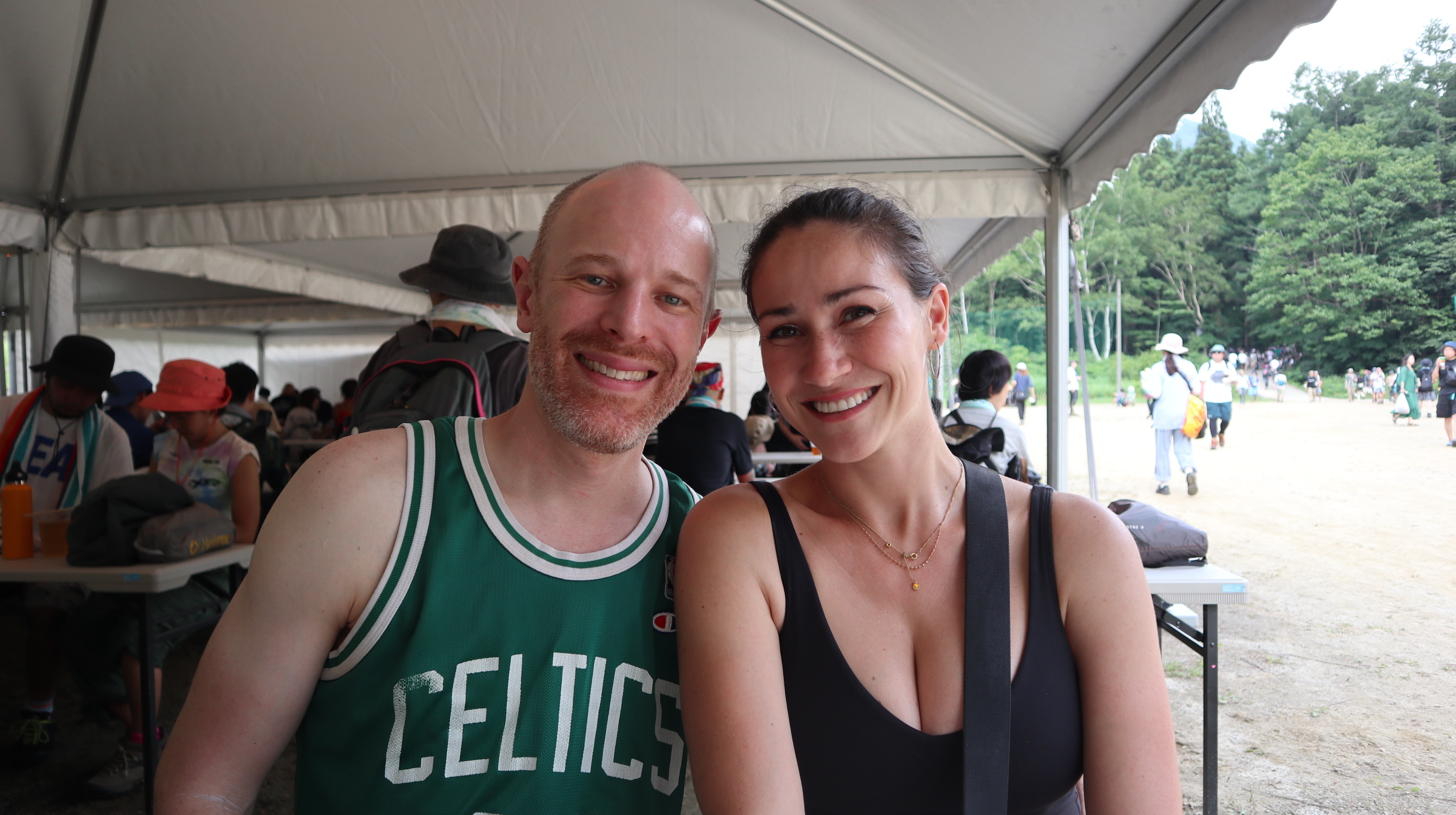 Lina from Bulgaria and Bill from USA
