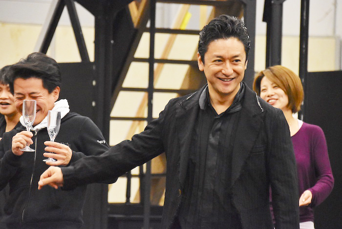 『ジキル&ハイド』の稽古の様子