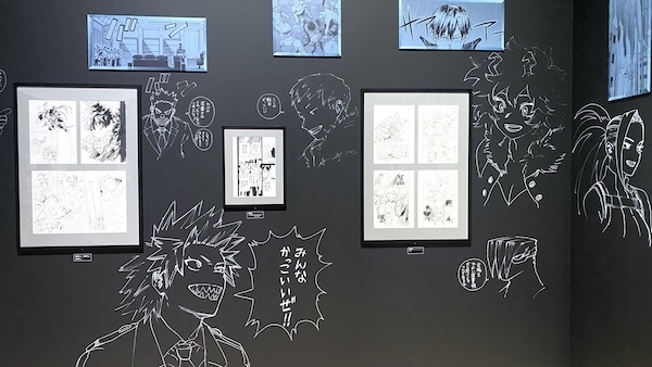 堀越先生直筆のイラストたち (C)堀越耕平／集英社