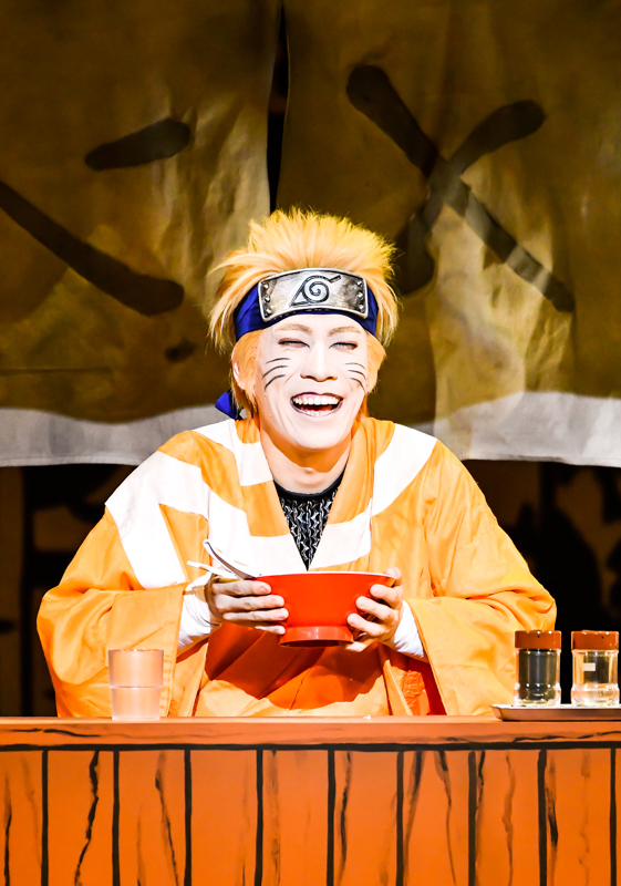 平成30年8月新橋演舞場・新作歌舞伎『NARUTO-ナルト-』うずまきナルト＝坂東巳之助 ／（C)松竹