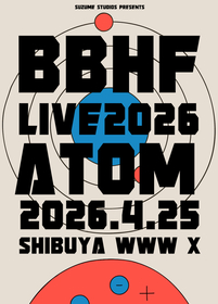 BBHF、2026年4月に東京・渋谷WWW Xにてワンマンライブ開催決定