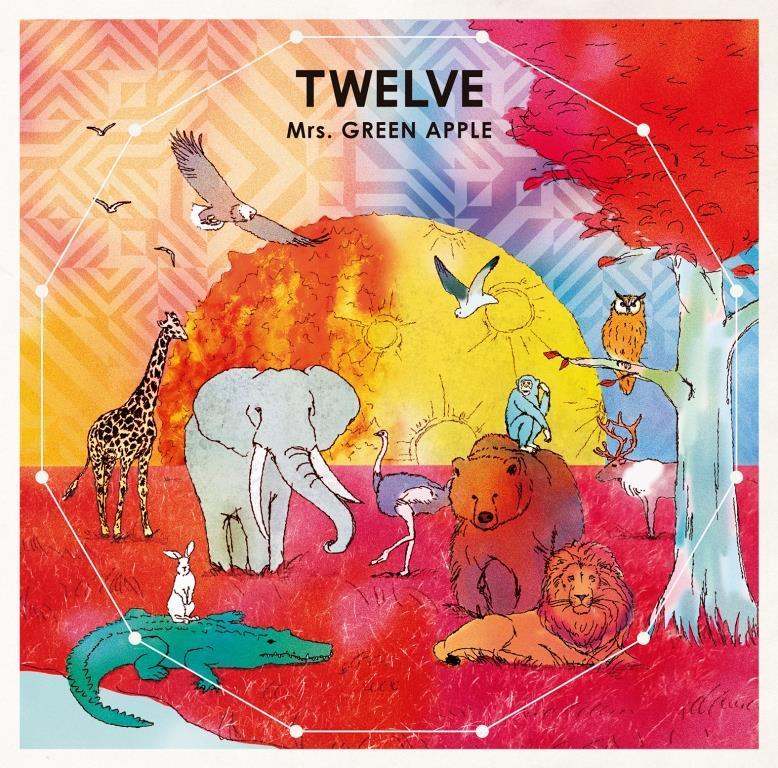 Mrs. GREEN APPLEのアルバム『TWELVE』がオリコン初登場TOP10入りの快