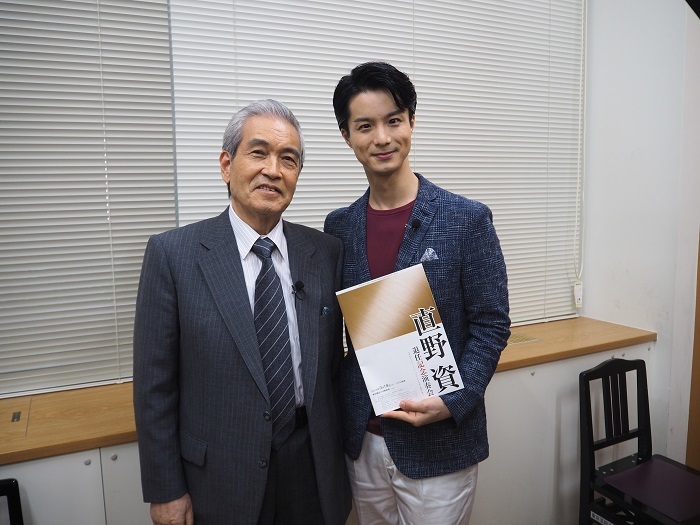 写真左から 直野資 田代万里生 