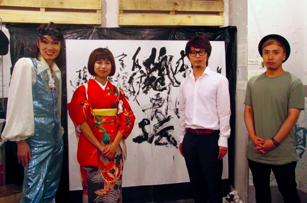 日出郎、田中象雨、菅野祐悟、HIRONA（左から）