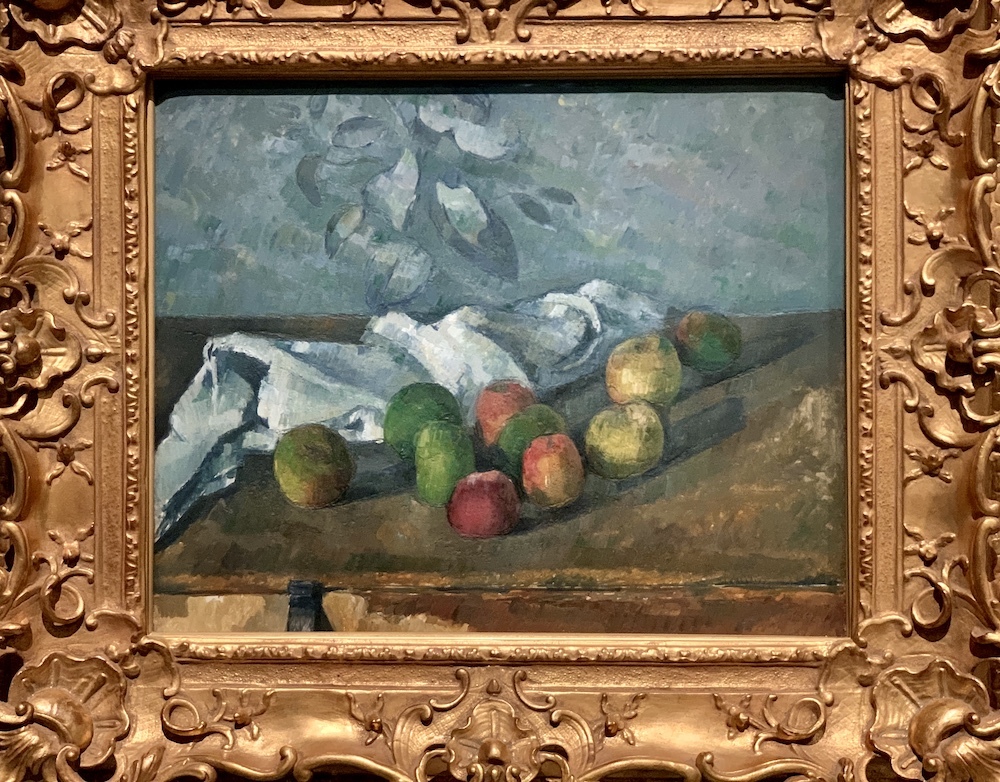 ポール・セザンヌ《りんごとナプキン》1879〜80年、SOMPO美術館
