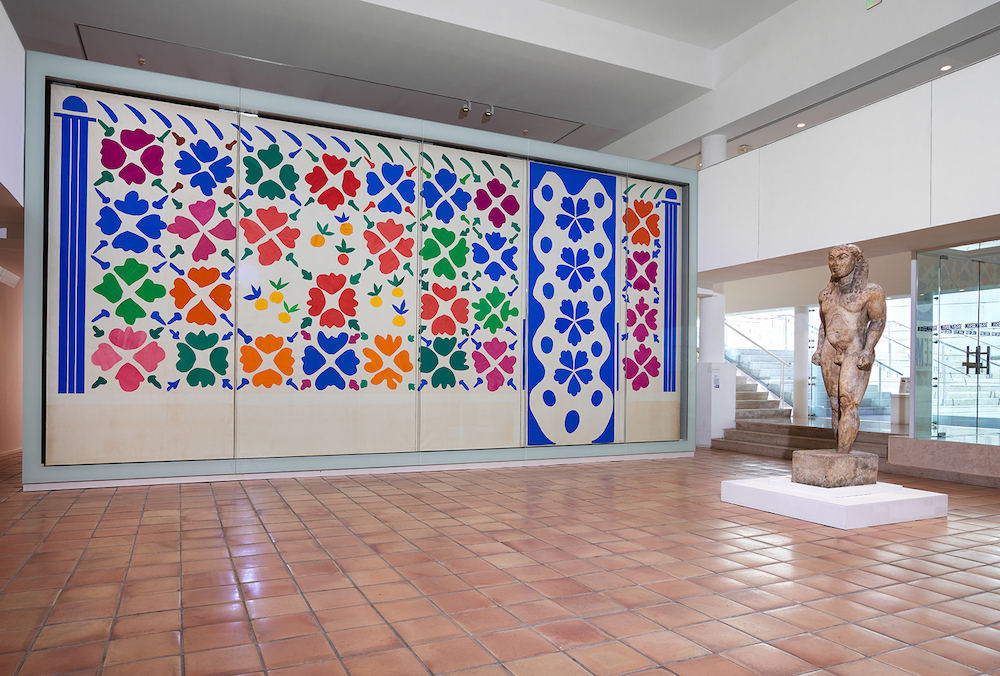 ニース市マティス美術館展示風景　2022年 (C) Succession H. Matisse pour l’œuvre de Matisse　Photo: François Fernandez