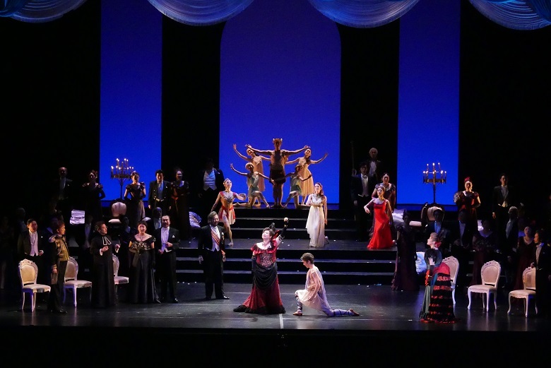 通常スタイルのオペラはコチラ。　関西歌劇団 第101回定期公演「アドリアーナ・ルクヴルール」（21.9.25.26 吹田メイシアター 大ホール）