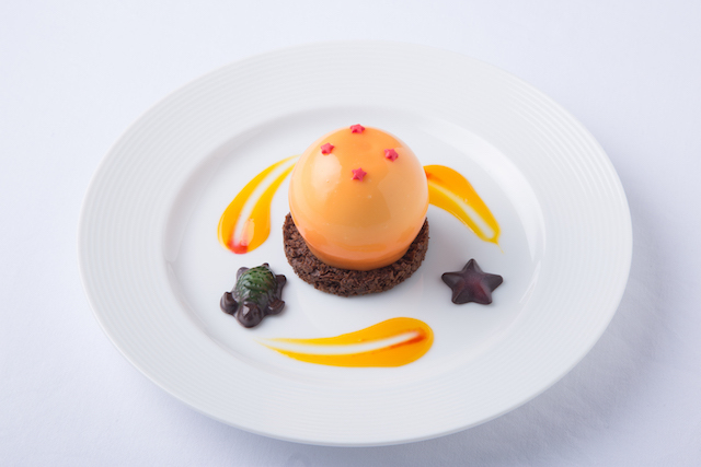 『これはじいちゃんの形見だもんね!!』四星球マンゴオレンジ＆チョコレートムース 1,000円(税別)数量限定 1日200個