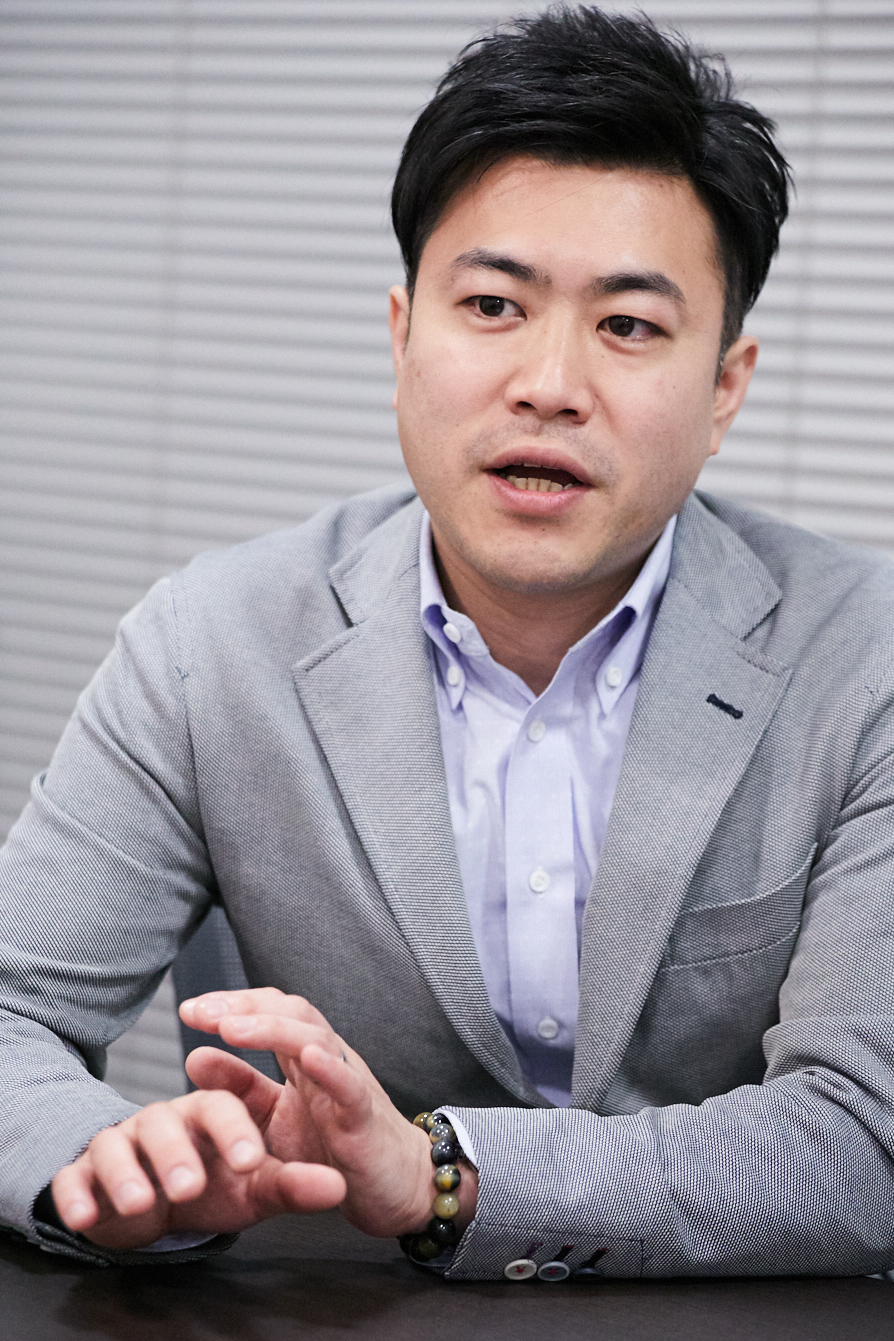 飯塚達介プロデューサー 撮影＝岩間辰徳