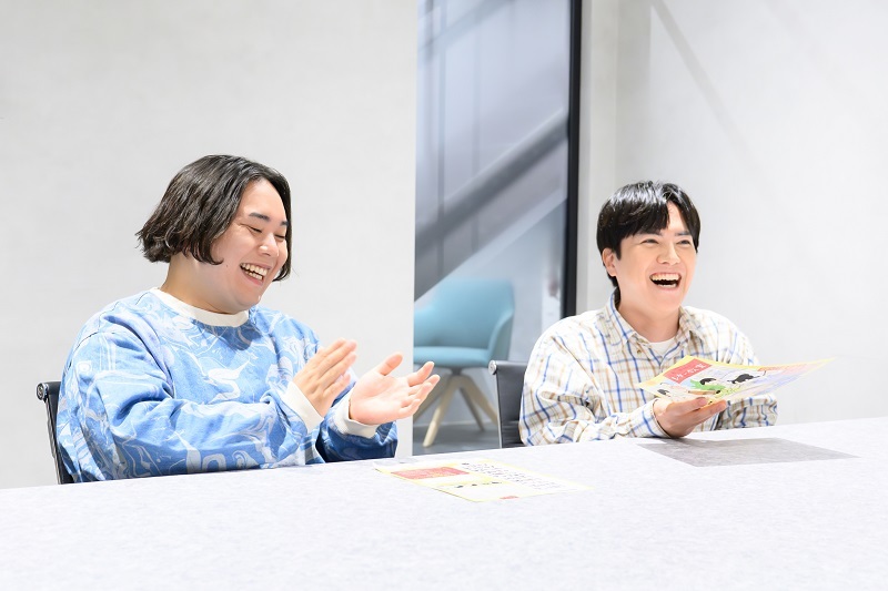 （左から）森もり、溜口佑太朗