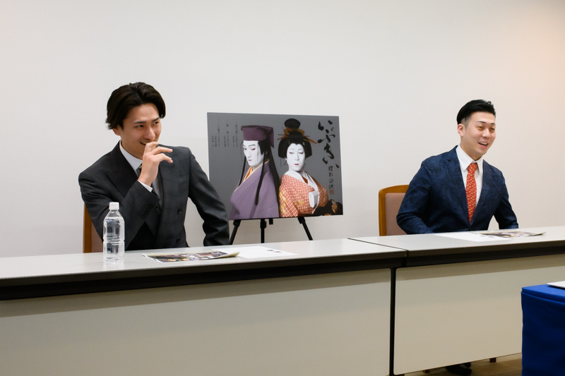 （左から）中村隼人、中村児太郎