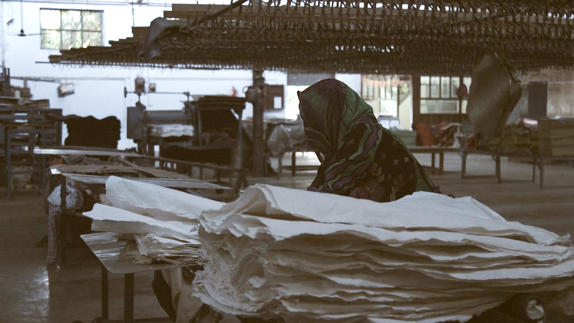 Kalam Kushコットンパルプ製紙工場（撮影：岡本憲昭）