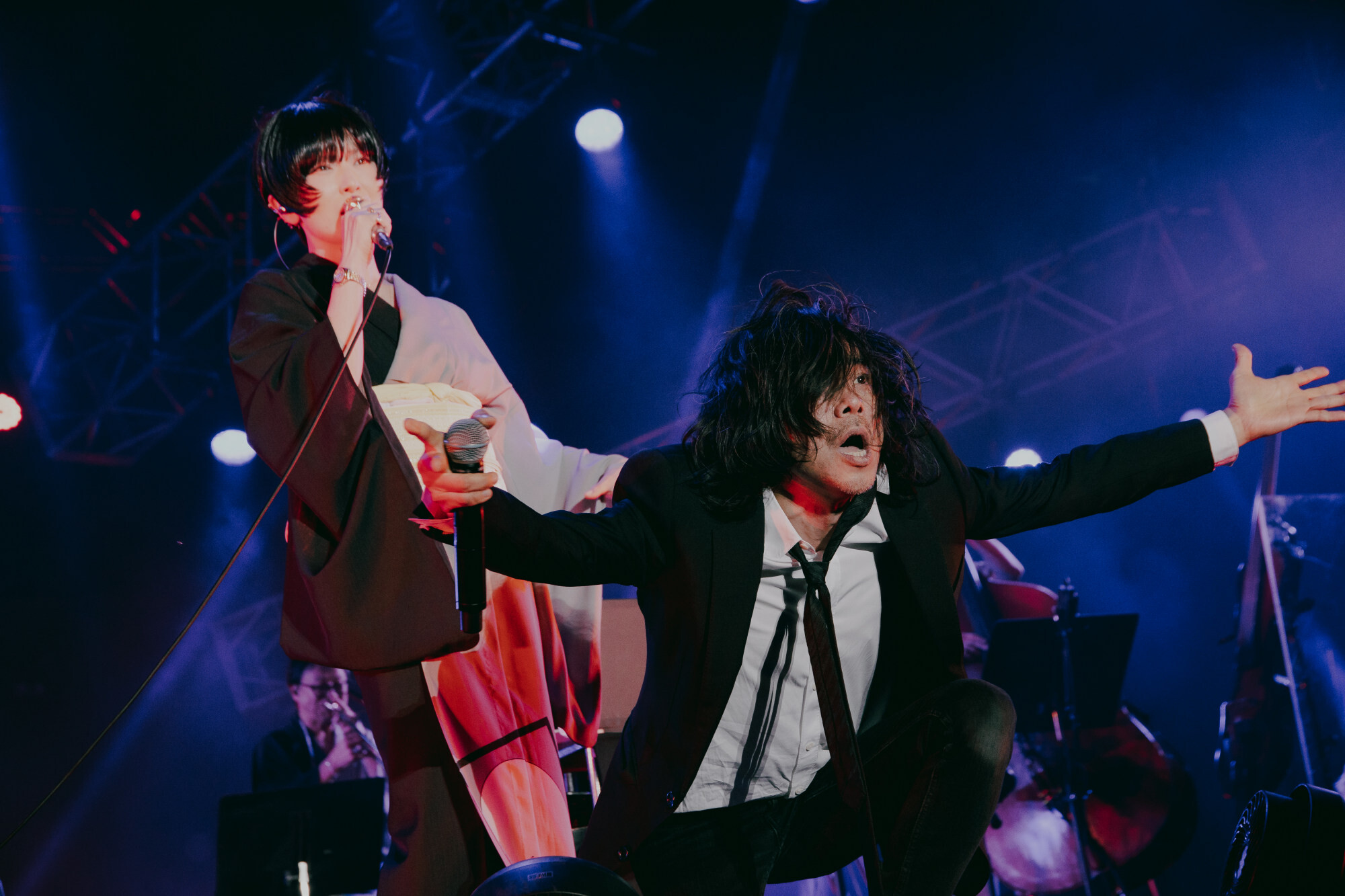 椎名林檎 x 宮本浩次 ©️RISING SUN ROCK FESTIVAL（撮影＝かわどう）