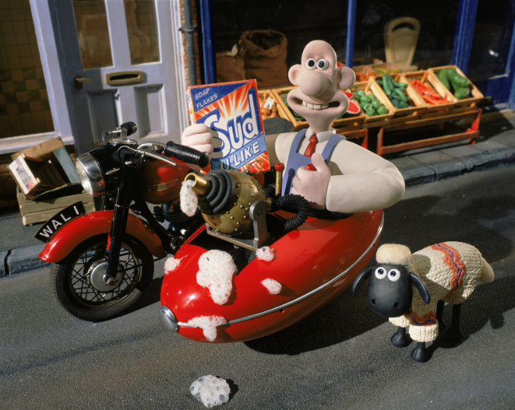 「ウォレスとグルミット」傑作選 『ウォレスとグルミット 危機一髪！』 （C）Aardman/Wallace & Gromit Limited 1995