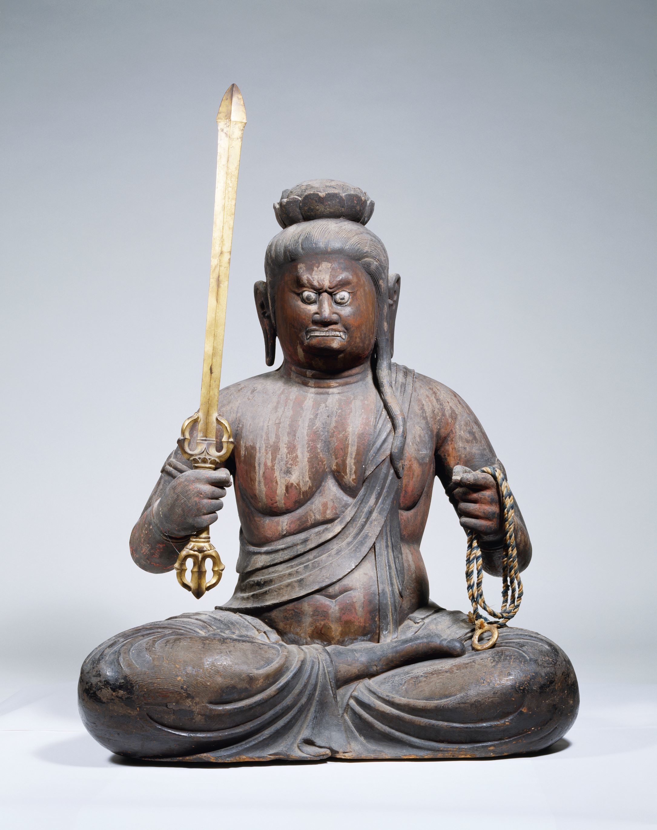 重要文化財 「不動明王坐像」　平安時代（9世紀）　和歌山・正智院