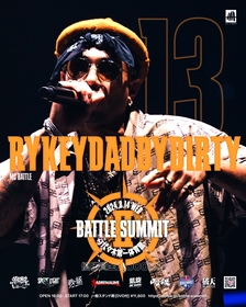 RYKEYDADDYDIRTY、MCバトルイベント『BATTLE SUMMIT II』への出場が決定