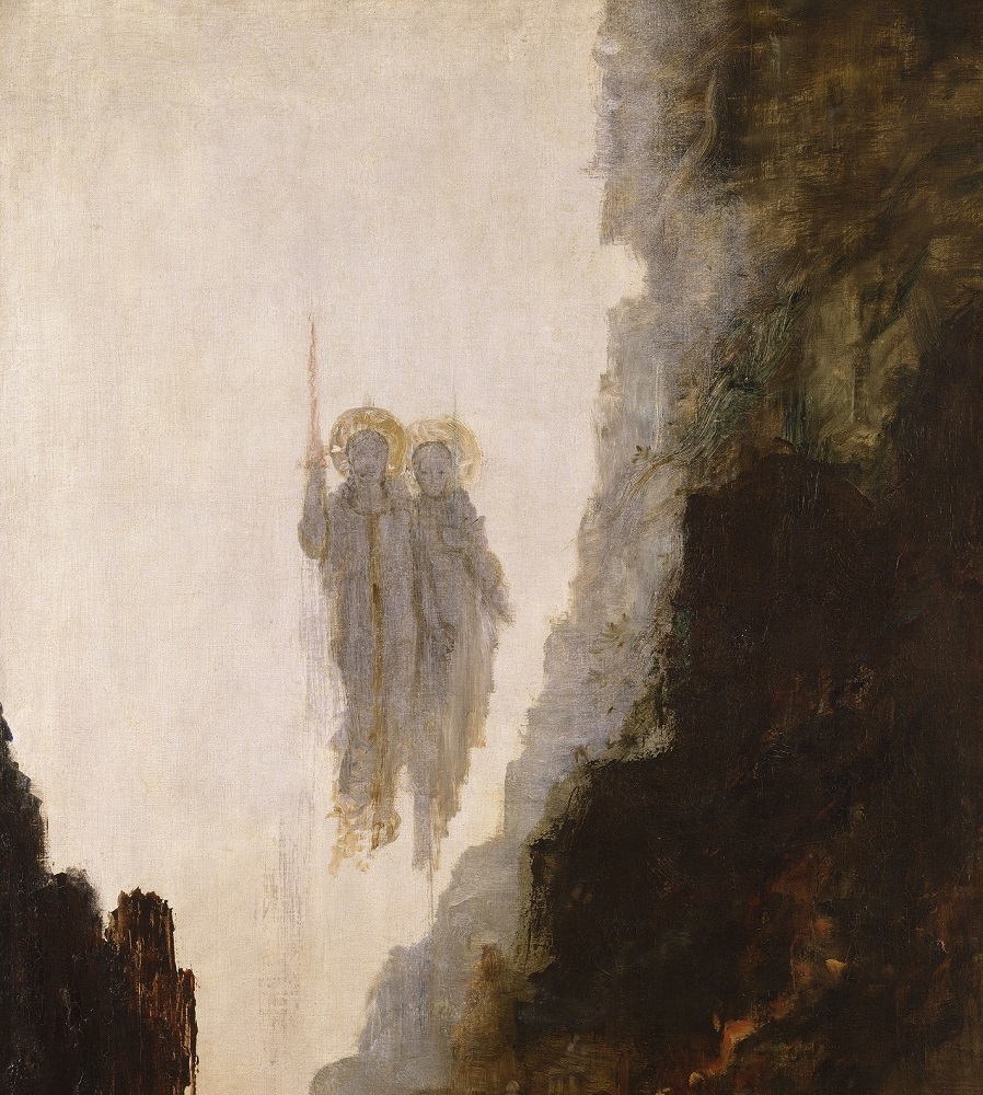 ギュスターヴ・モロー 《ソドムの天使》 1885年頃 油彩・カンヴァス ギュスターヴ・モロー美術館蔵
