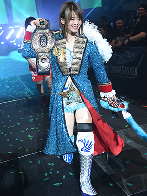 2019年4月にはWOHの第3代王者として、新日本プロレス『G1 SUPERCARD』マディソン・スクエア・ガーデン大会に出場した
