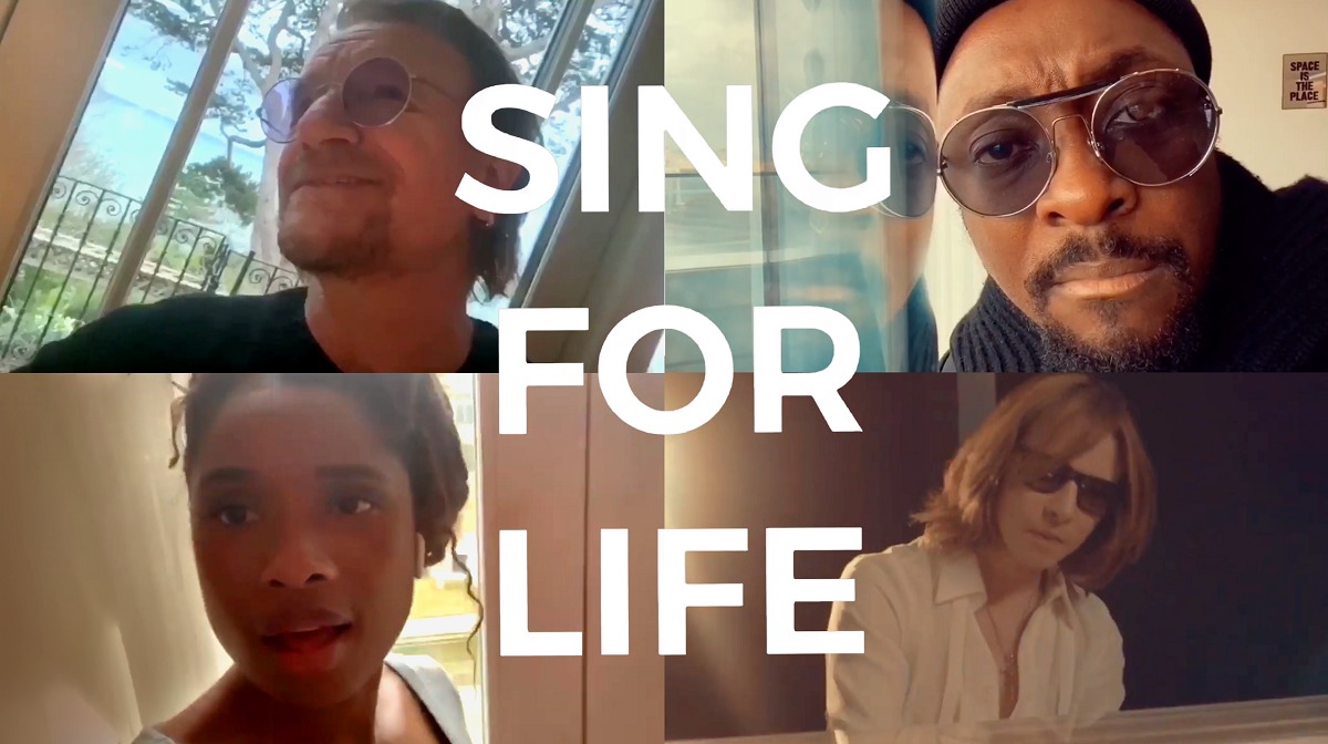 『#SING4LIFE - Featuring Bono, will.i. am, Jennifer Hudson and Yoshiki』
