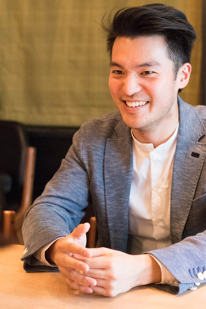 RAY CHEN（レイ・チェン） 撮影＝原地達浩